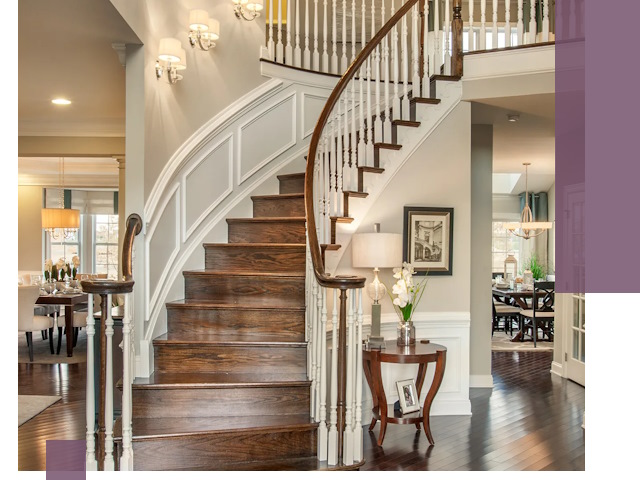 Изготовление лестниц под ключ в Муре — металлокаркас и отделка