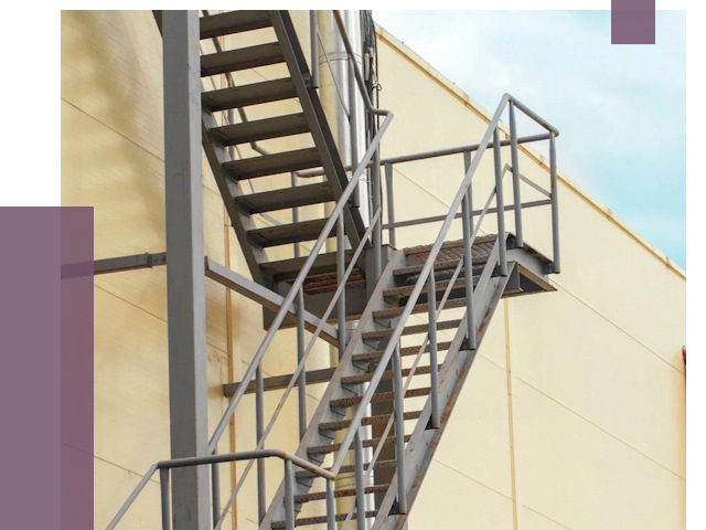 Пожарные лестницы в Муре от 12252 руб. — монтаж и продажа | ПРОЛЁТ-Мум