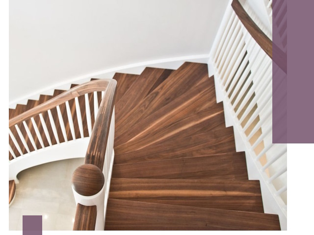 Деревянные лестницы под ключ в Муре — изготовление и монтаж