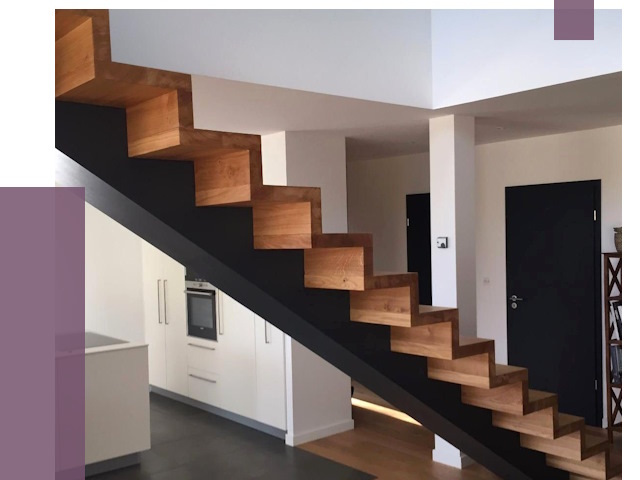 Изготовление деревянных лестниц в Муре от 86785 руб. | ПРОЛЁТ-Мум