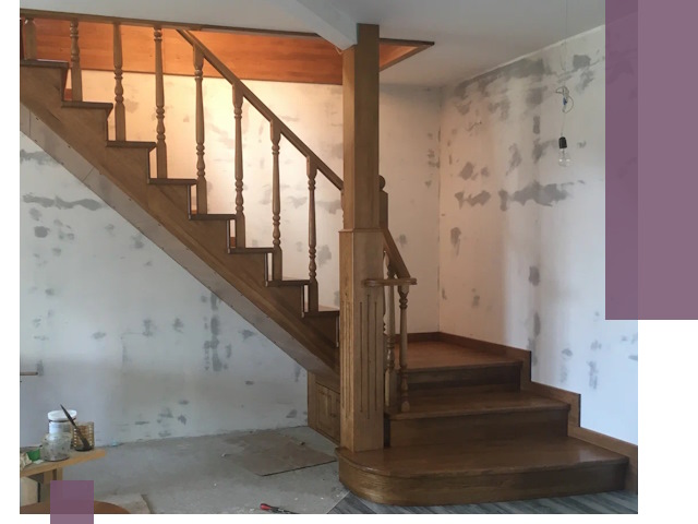 Ремонт деревянных лестниц в Муре: быстро и качественно