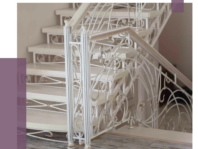 Изготовление кованых лестниц на заказ в Муре от 86785 руб. | ПРОЛЁТ-Мум