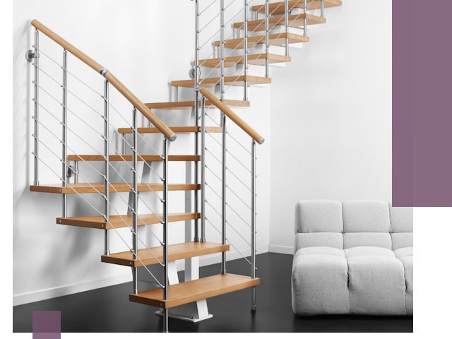 Модульные лестницы под ключ в Муре — монтаж и изготовление