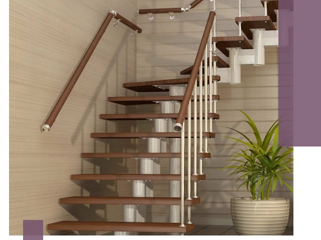 Изготовление модульных лестниц под ключ в Муре