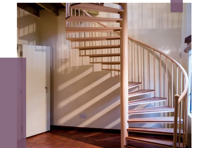 Изготовление винтовых лестниц на заказ в Муре от 76065 руб. | ПРОЛЁТ-Мум