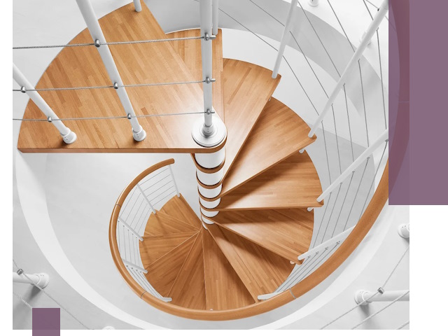 Изготовление винтовых лестниц под ключ в Муре