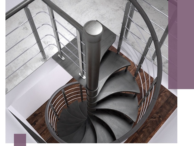 Демонтаж винтовых лестниц в Муре — быстро и безопасно