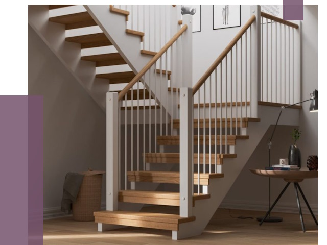 Маршевые лестницы в Муре от 38032 руб. — монтаж | ПРОЛЁТ-Мум