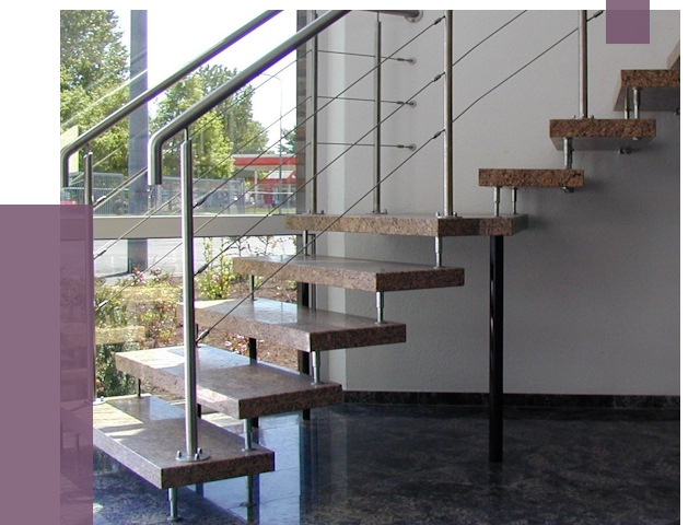 Лестницы на больцах в Муре от 7964 руб. под ключ | ПРОЛЁТ-Мум