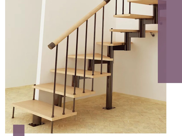 Монтаж лестниц на больцах в Муре — быстро и надежно