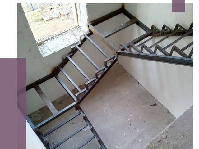 Монтаж лестниц на металлокаркасе в Муре от 12763 руб. — ПРОЛЁТ-Мум