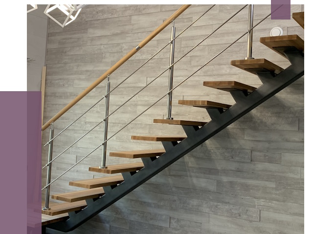 Изготовление лестниц на монокосоуре в Муре от 76065 руб. 