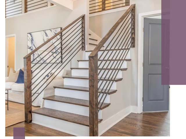 Лестницы для коттеджа под ключ в Муре — изготовление и монтаж