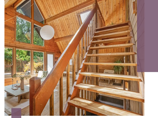 Лестницы для дачи под ключ в Муре — изготовление и монтаж