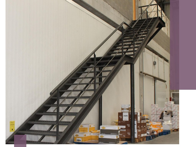 Лестницы для производства в Муре — изготовление и монтаж