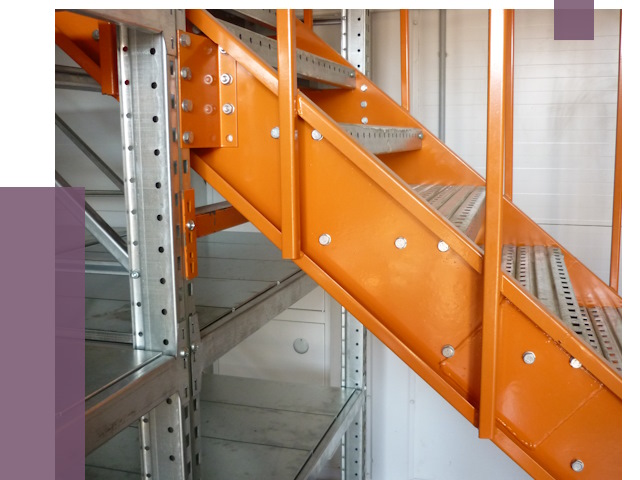 Лестницы для склада в Муре от 76575 руб. — решения | ПРОЛЁТ-Мум