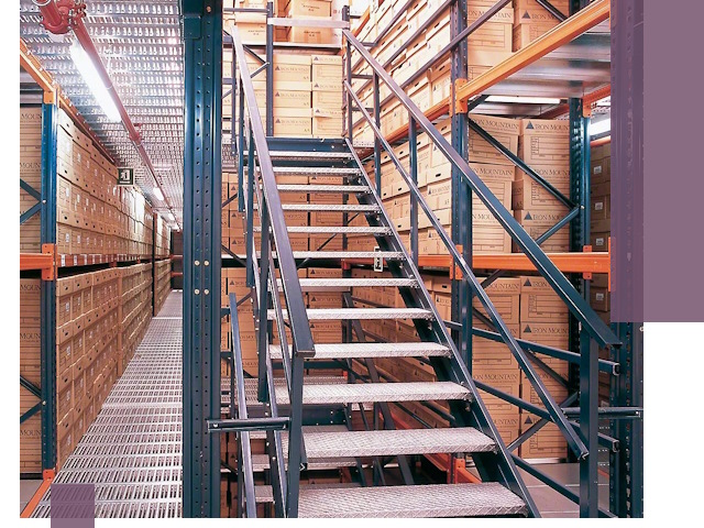 Лестницы складские прочные и безопасные под ключ в Муре