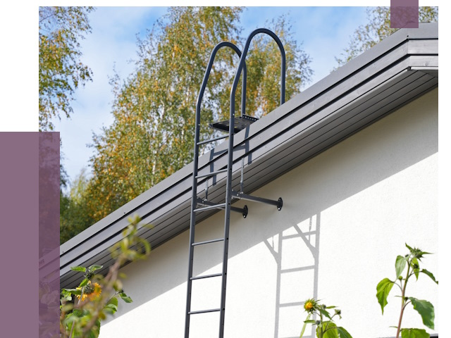 Лестницы на крышу в Муре от 19093 руб. — монтаж и монтаж ПРОЛЁТ-Мум