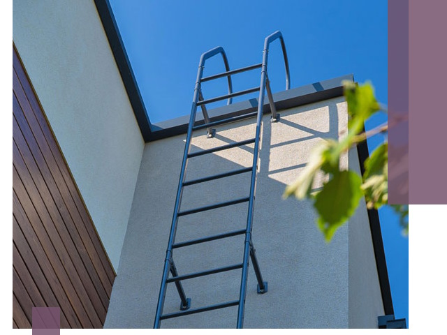 Лестницы на крышу в Муре — изготовление, монтаж, демонтаж