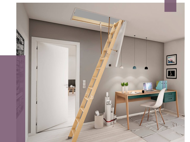Чердачные лестницы в Муре — от 14549 руб. | ПРОЛЁТ-Мум