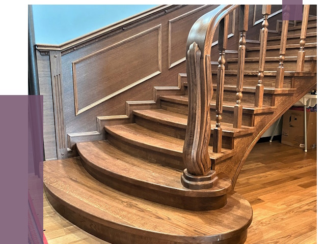 Дубовые лестницы под ключ в Муре от 176123 руб. — ПРОЛЁТ-Мум