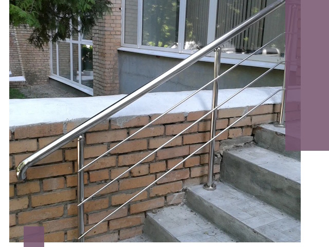 Перила из нержавеющей стали высокого качества в Муре