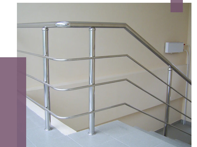 Алюминиевые перила в Муре от 6330 руб. под ключ | ПРОЛЁТ-Мум