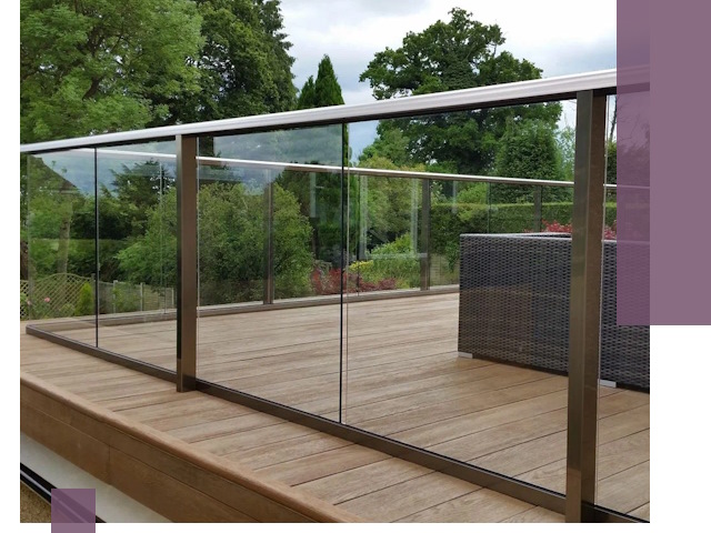 Алюминиевые перила на заказ в Муре — монтаж и гарантия