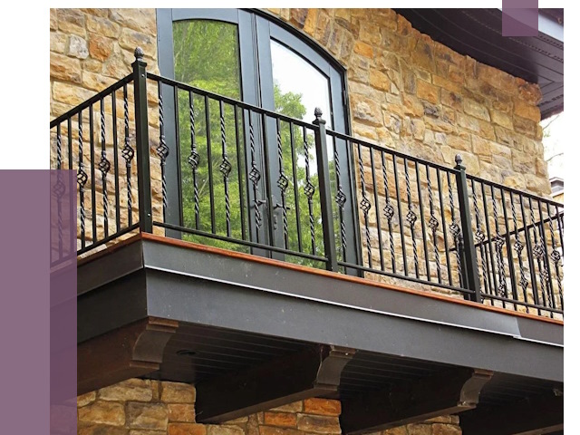 Балконные ограждения в Муре от 8015 руб. — купить | ПРОЛЁТ-Мум