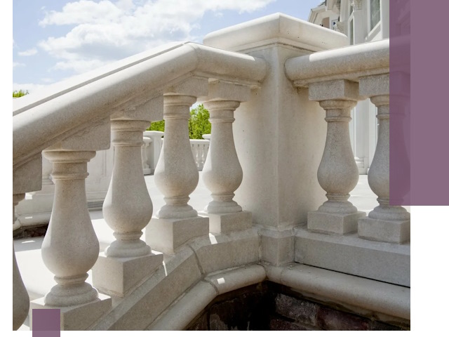 Балюстрады из металла и камня под ключ в Муре