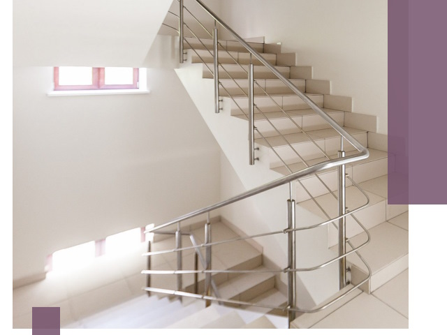 Установка и замена перил в подъезде в Муре