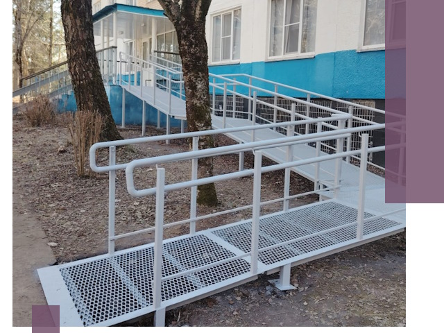 Пандусы под ключ в Муре: изготовление, монтаж и демонтаж