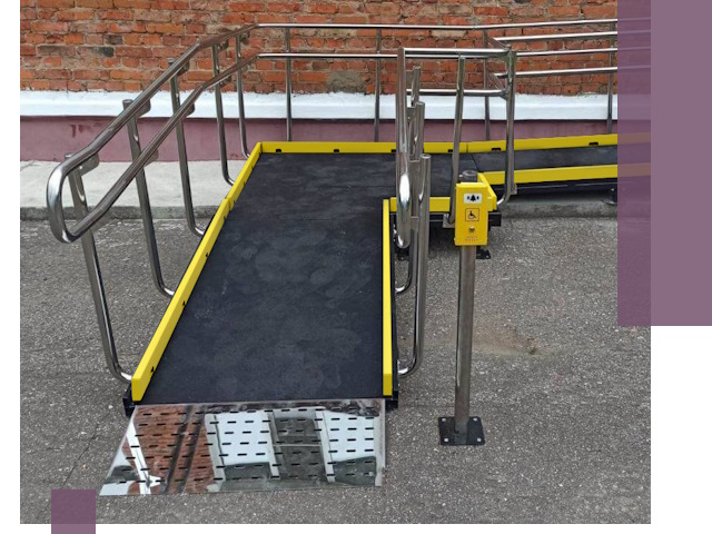 Изготовление наклонных пандусов для инвалидов в Муре