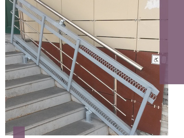 Изготовление откидных пандусов под ключ в Муре