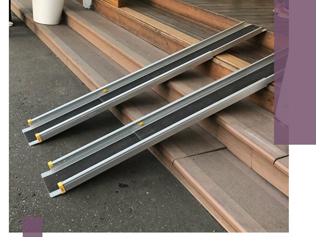 Телескопические пандусы под ключ в Муре — изготовление и монтаж