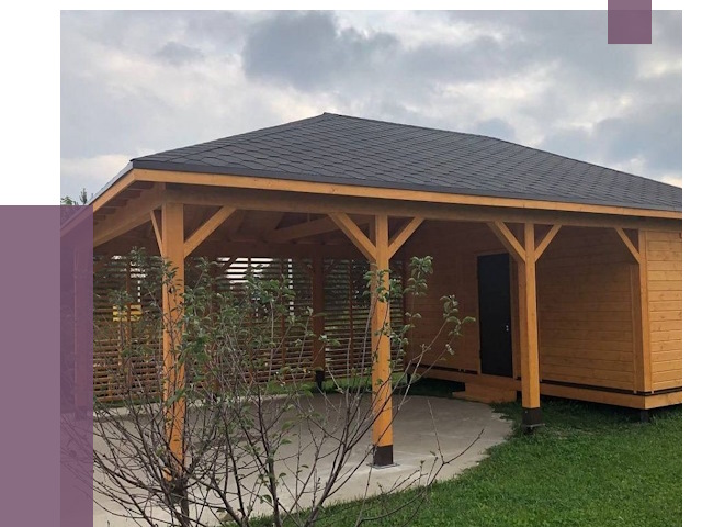 Навесы под ключ в Муре от 48242 руб.  | ПРОЛЁТ-Мум