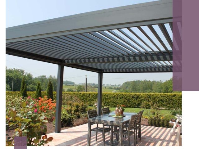 Навесы пристенные под ключ в Муре — изготовление и монтаж