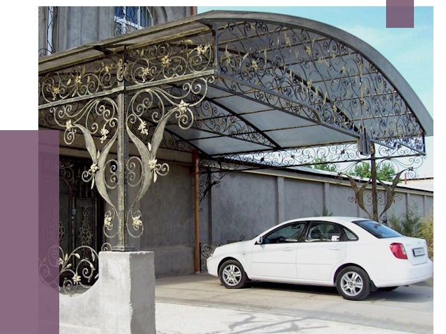 Кованые навесы в Муре от 14549 руб. | ПРОЛЁТ-Мум