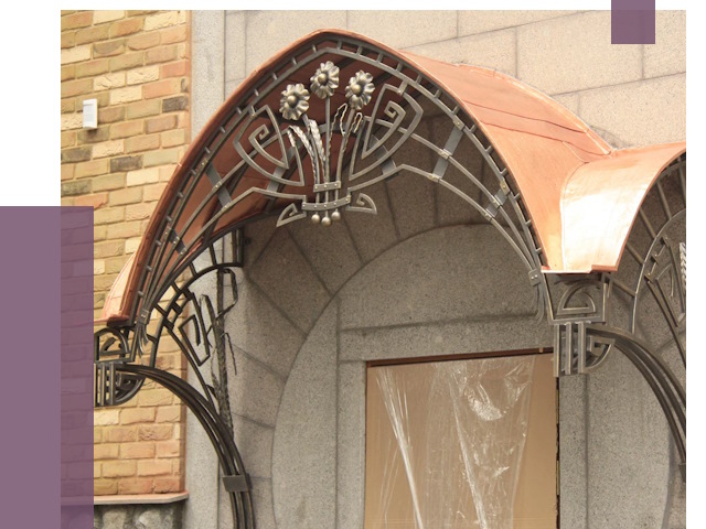 Арочные козырьки в Муре от 14549 руб. 