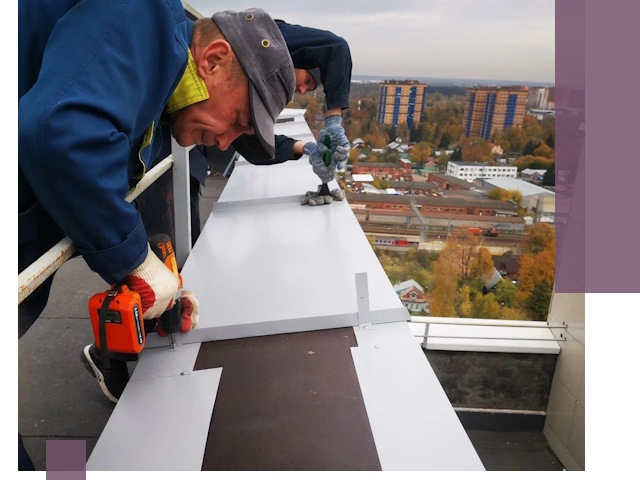 Монтаж парапетов в Муре — установка прочных металлических ограждений