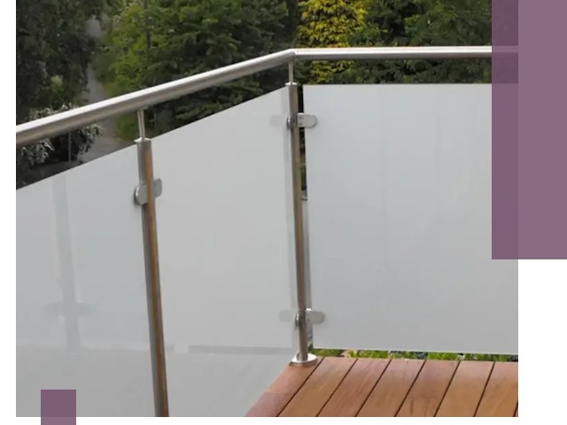 Алюминиевые парапеты для балконов и террас в Муре