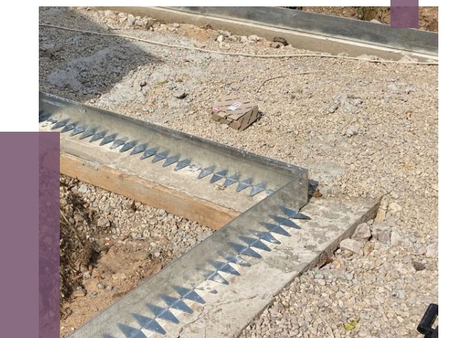 Нержавеющие бордюры в Муре от 4799 руб. под ключ | ПРОЛЁТ-Мум