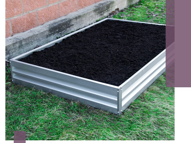 Металлические бордюры для грядок в Муре: прочность и аккуратность