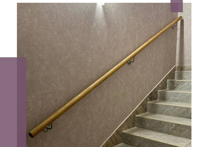Пристенные поручни в Муре под ключ от 3931 руб. 