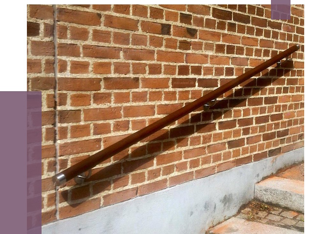 Изготовление пристенных поручней в Муре от 4441 руб. — ПРОЛЁТ-Мум