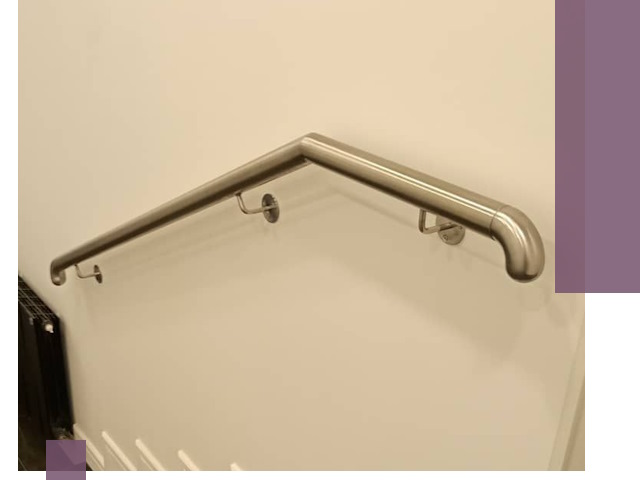 Изготовление пристенных поручней в Муре под ключ за сроки