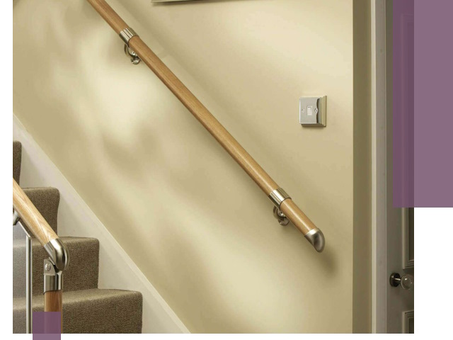 Монтаж пристенных поручней профессионально в Муре