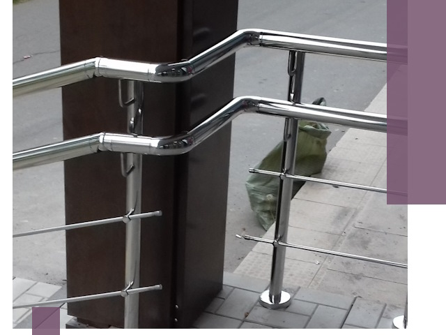 Монтаж поручней из нержавеющей стали в Муре качественно и быстро